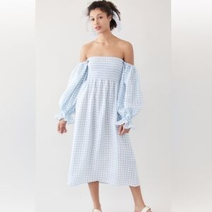 Sleeper Atlanta Gingham Dress (S)
